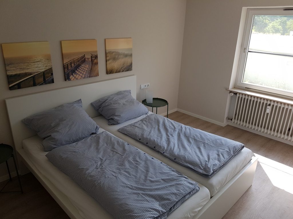 Schalfzimmer mit hochwertigen Matratzen
