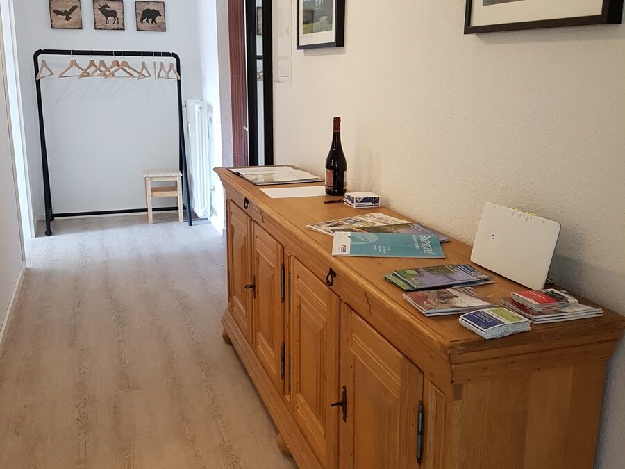 Flur mit Garderobe